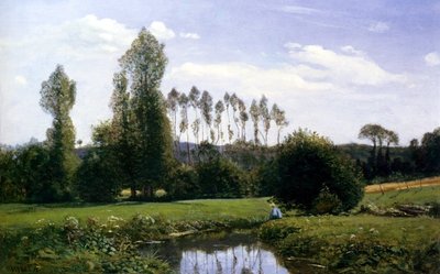 Ansicht von Rouelles von Claude Monet